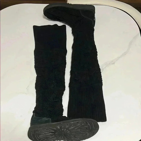 UGG Knit Over-the-Knee Boots - Picture 1 of 4